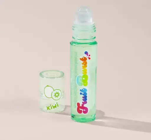 [782353940010] Italia Deluxe Fruit Burst Roll On Lip Oil kiwi