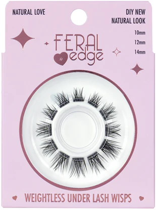 [742383191097] Feral Edge Weightless Eyelash Extensions - Natural Love