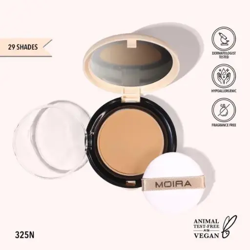 [816180026651] Moira Complete Wear? Powder Foundation (325N)