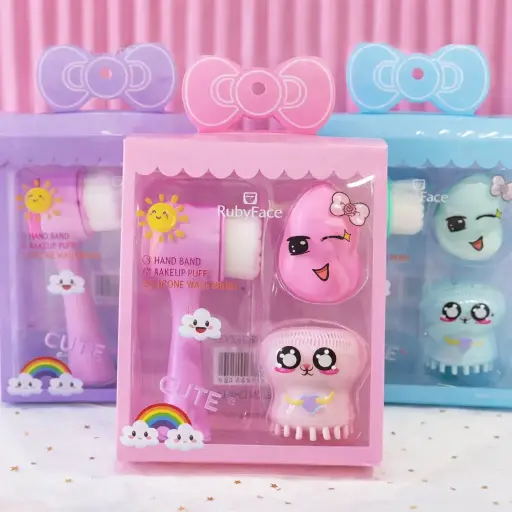 [6972547651110] Ruby Face Cute Kit 3 PCS