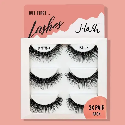 [850000043855] JLASH 3 PAIR EYELASH #747M